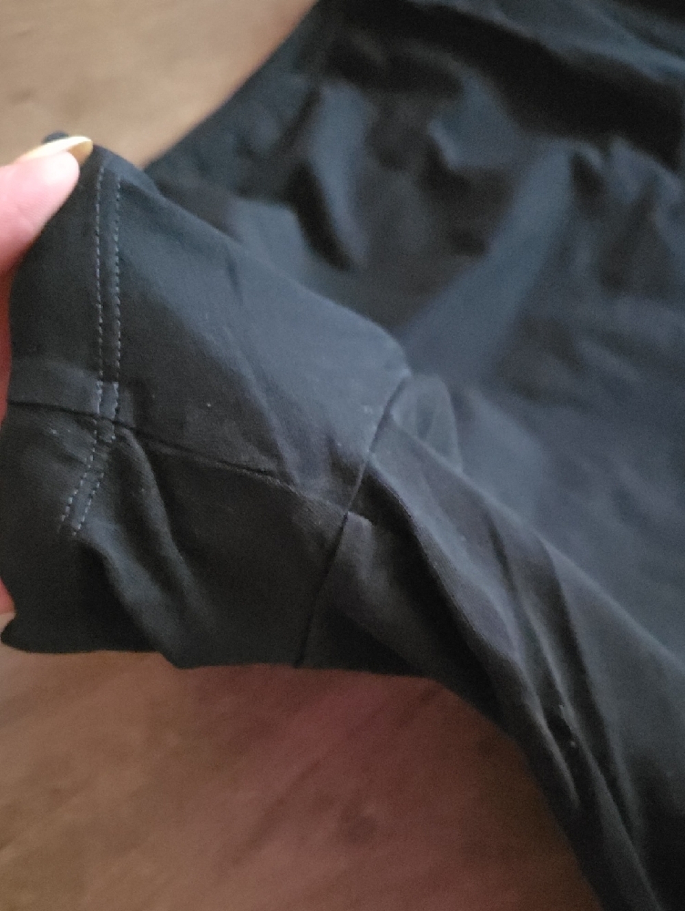 Hugo Boss Black Tee with White Block Logo - Picture 5 of 5